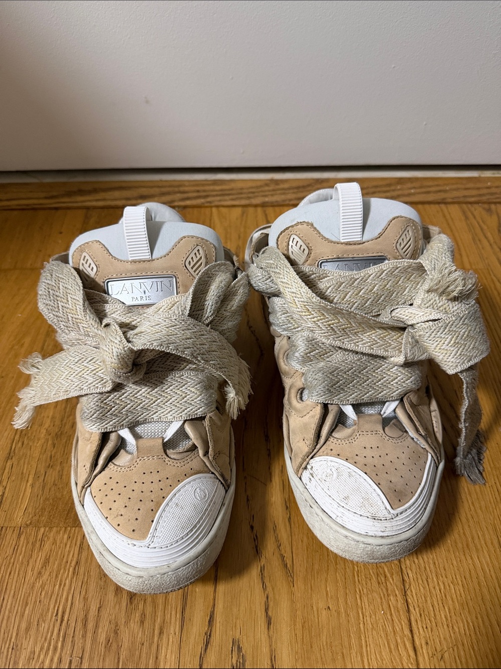 Lanvin Curb Lace Up